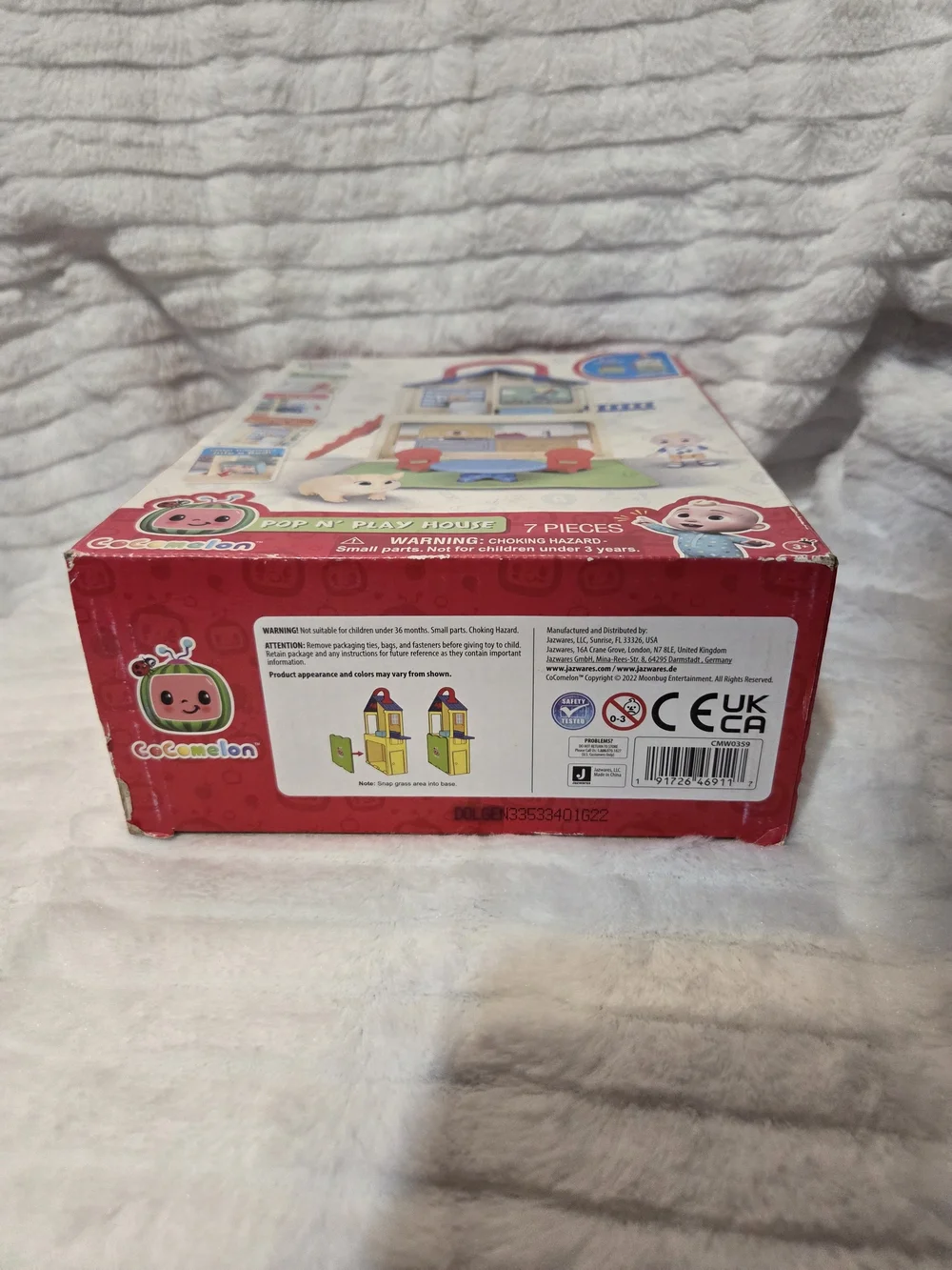 Nib Cocomelon Pop N Play House